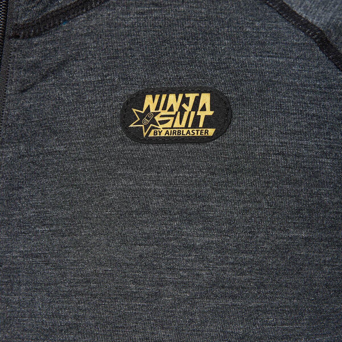 Мужские комбинезоны Airblaster Merino Ninja Suit, цвет: Чёрный — фото 5