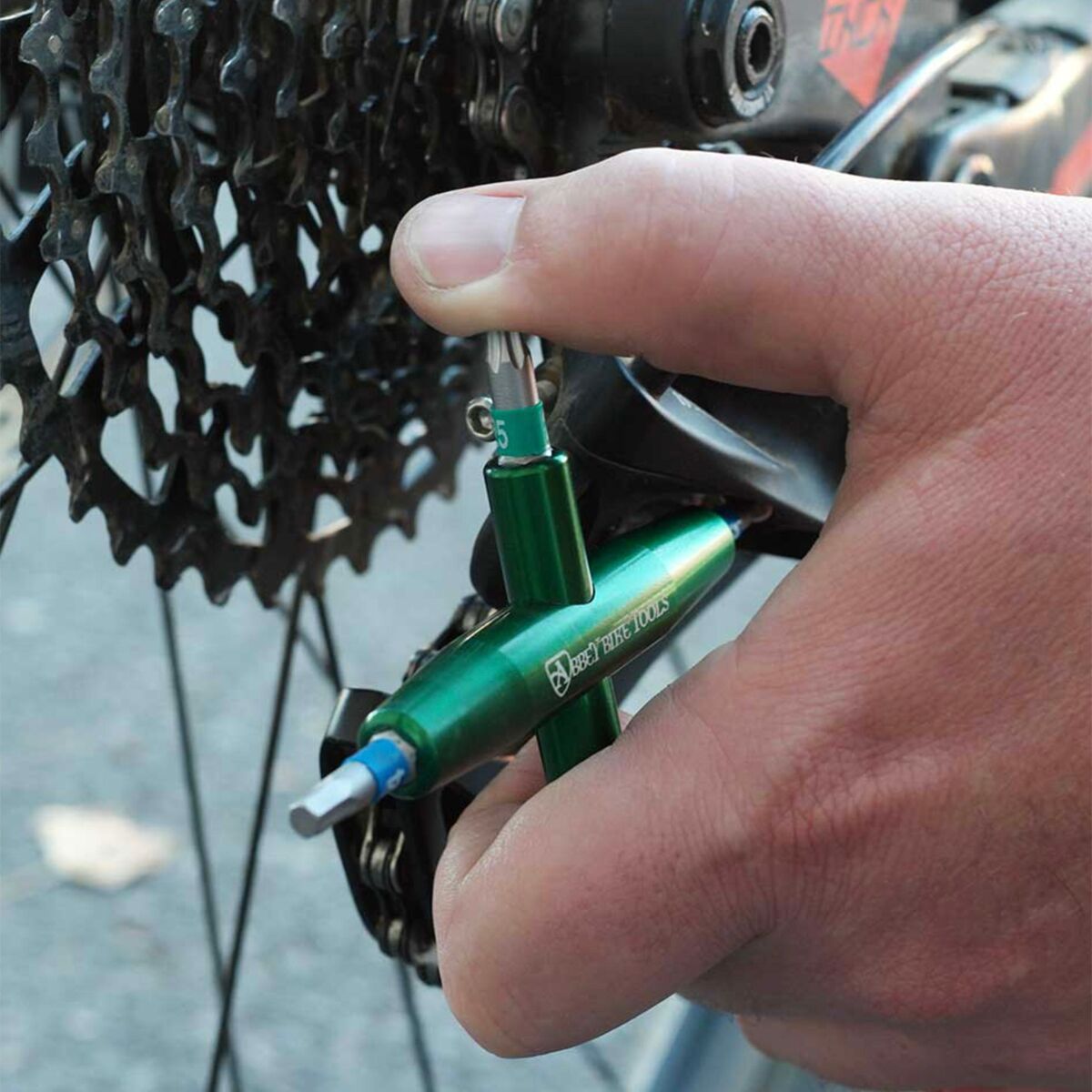 Abbey Bike Tools 4-Way Multi-Tool with Interchangeable Bits