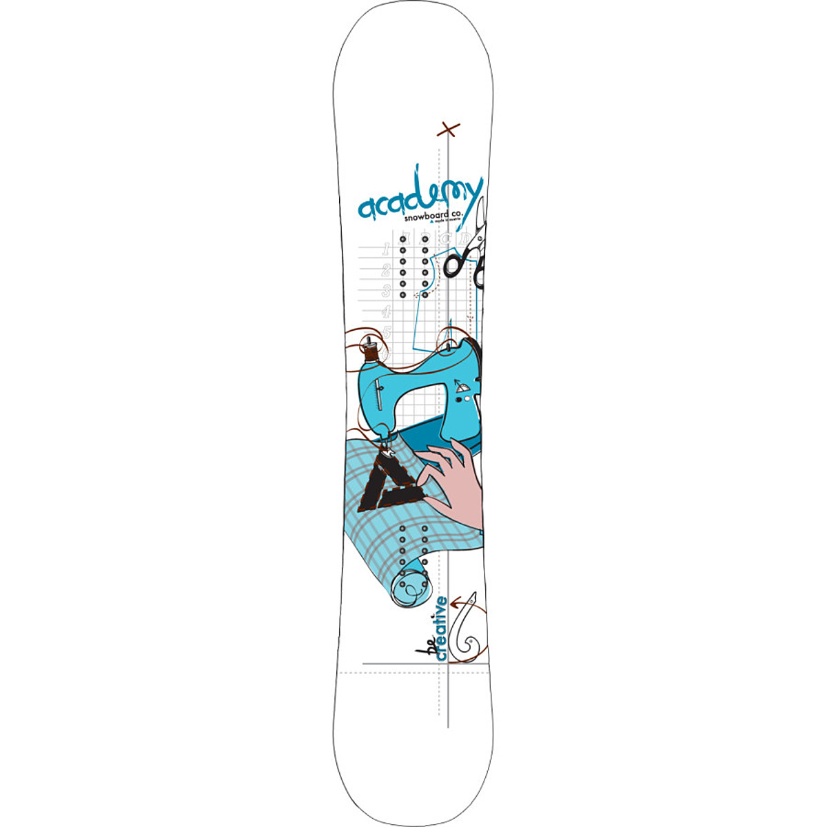 Academy Snowboards Serenity Reverse Camber Snowboard Women's Snowboard
