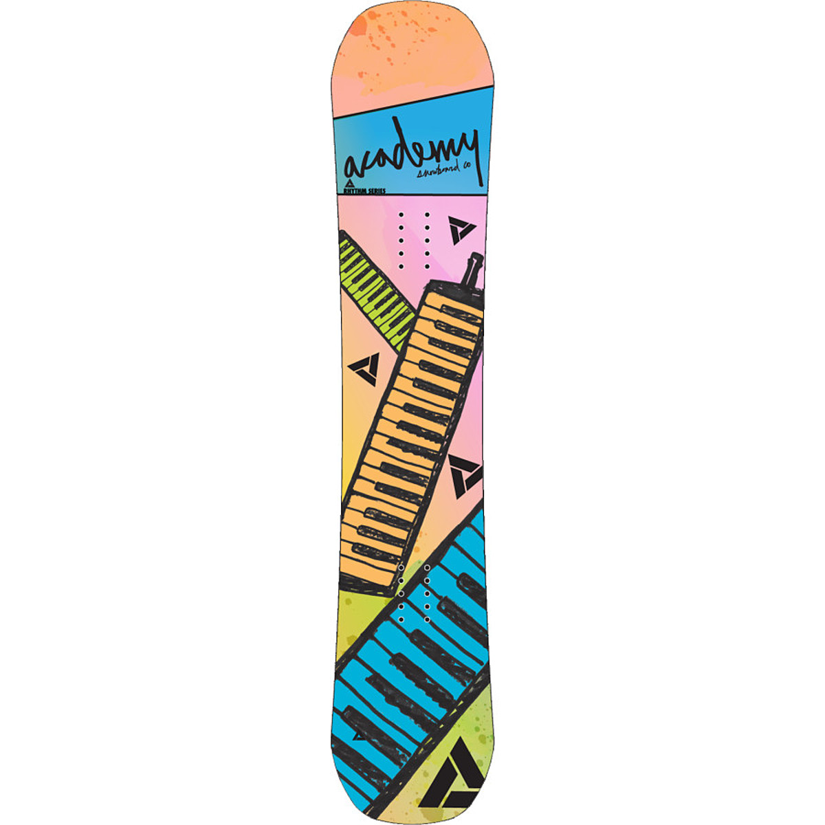 Academy Snowboards Rhythm Reverse Camber Snowboard Snowboard