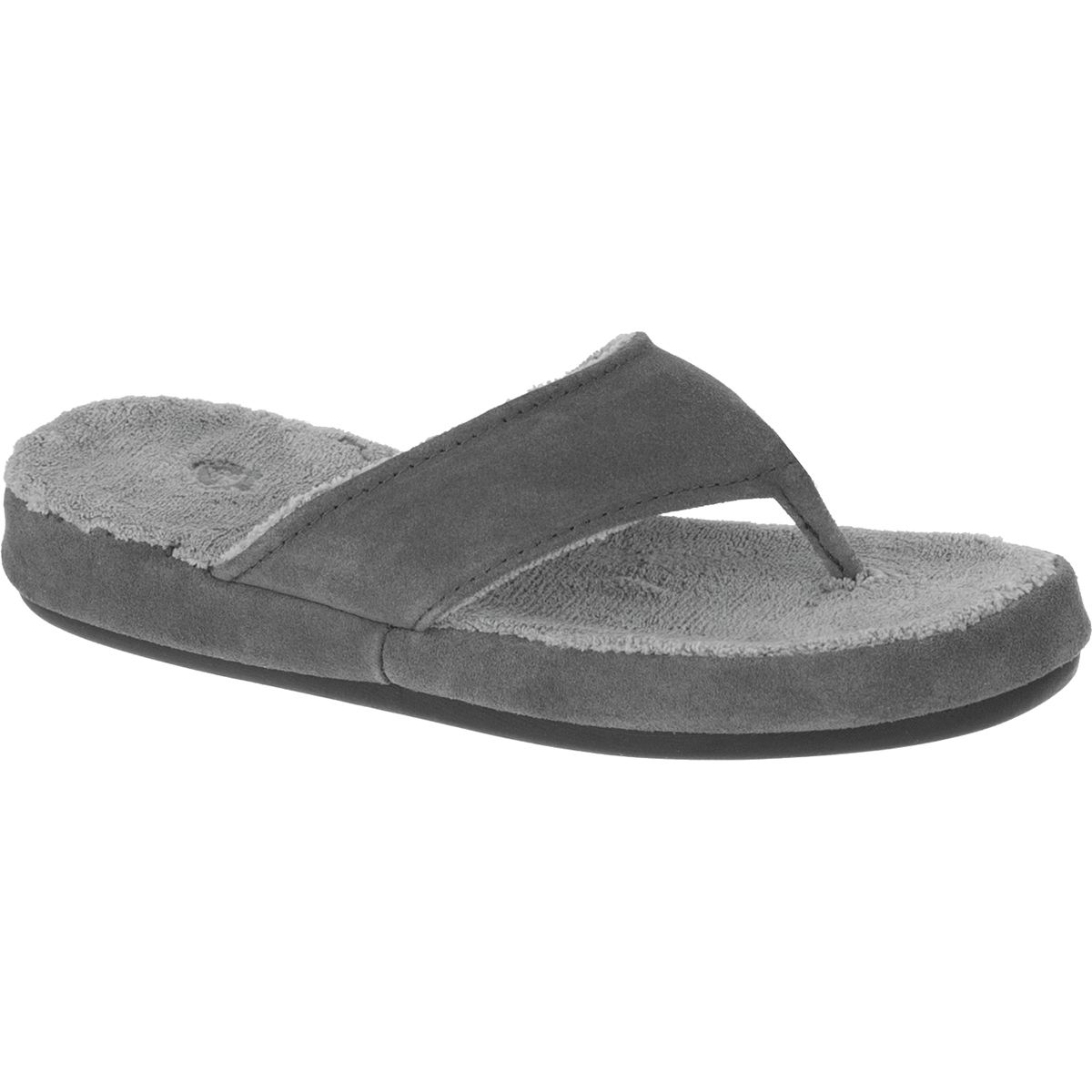 Acorn Suede Spa Thong Slipper Women's Footwear