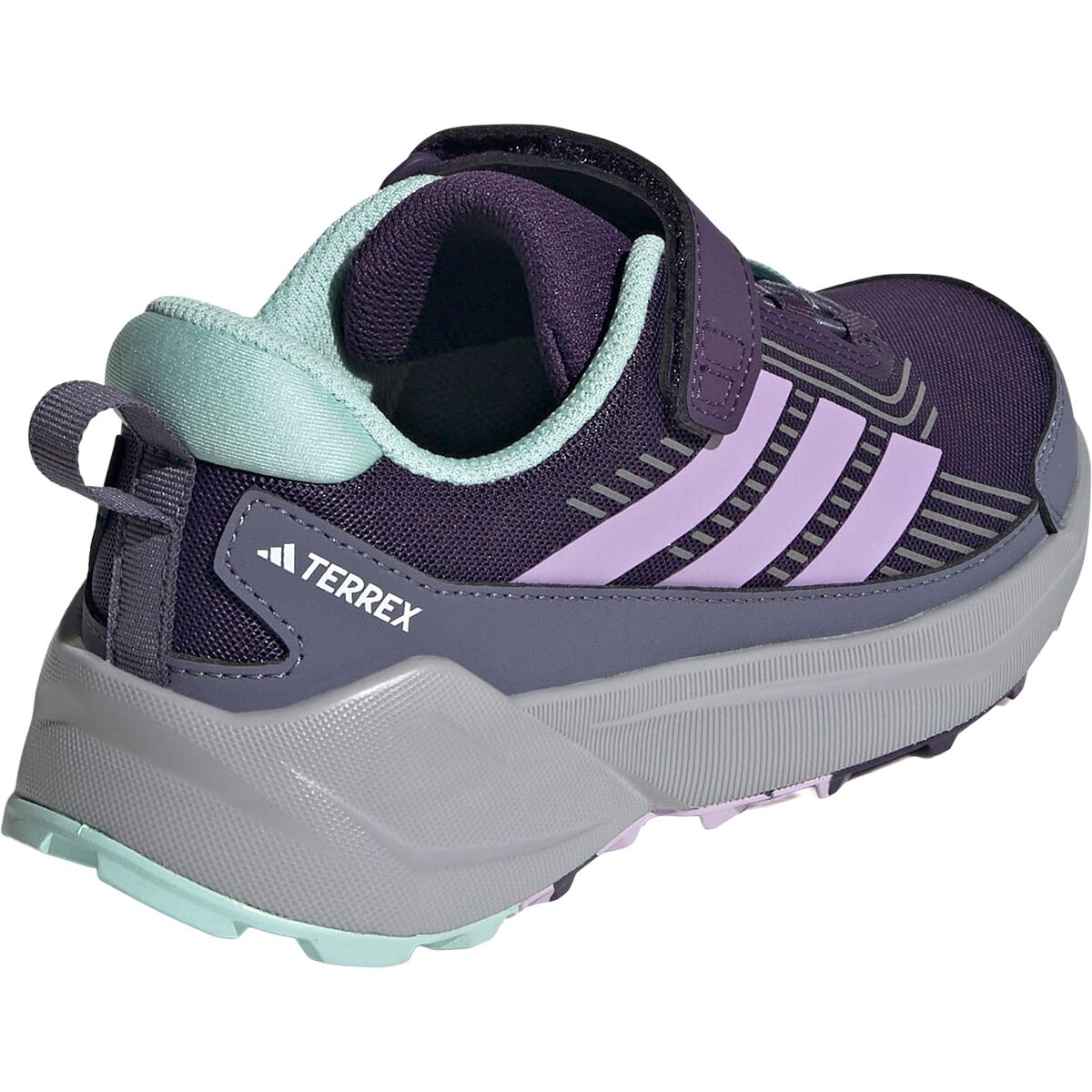 Детские кроссовки Adidas TERREX Terrex Trailmaker 2 CF Hiking, цвет: Сливовый / Пудровый сливовый — фото 6