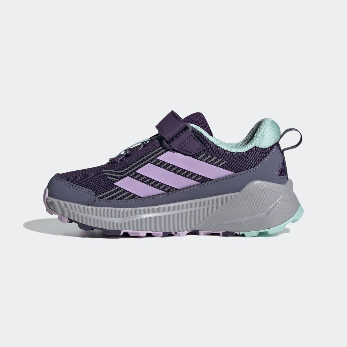 Детские кроссовки Adidas TERREX Terrex Trailmaker 2 CF Hiking, цвет: Сливовый / Пудровый сливовый — фото 4