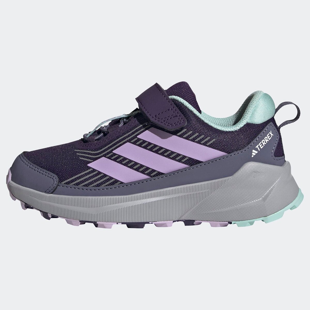 Детские кроссовки Adidas TERREX Terrex Trailmaker 2 CF Hiking, цвет: Сливовый / Пудровый сливовый — фото 12