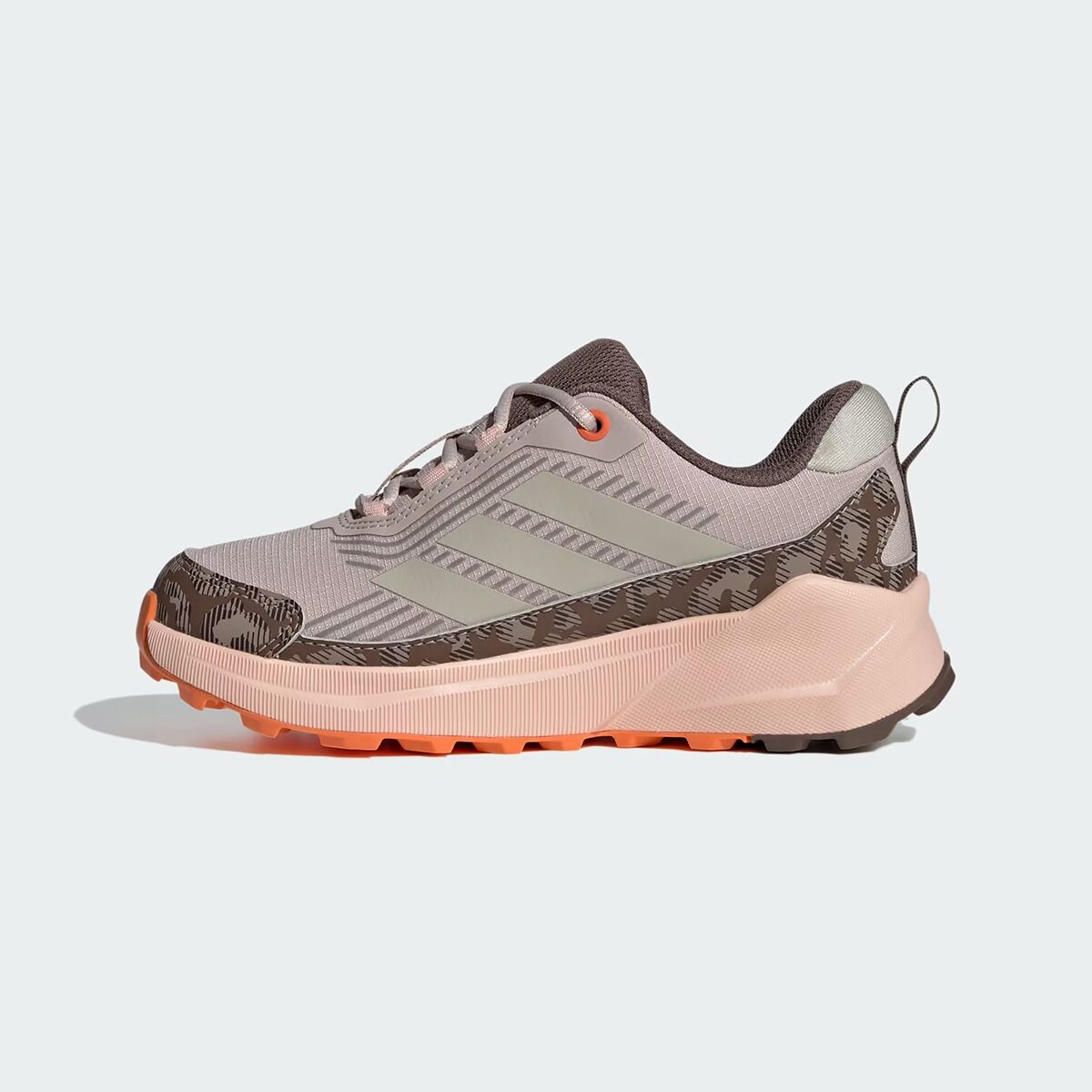 Детские кроссовки Adidas TERREX Terrex Trailmaker 2 CP Hiking, цвет: Серо-коричневый / Коричневый — фото 6
