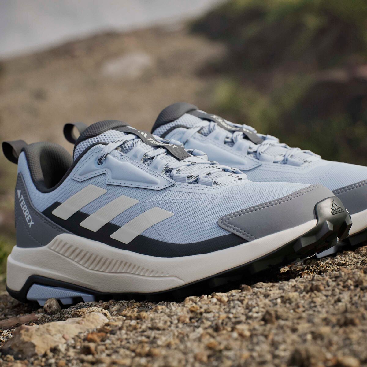 Женские кроссовки Adidas TERREX Terrex Anylander Hiking, цвет: Оранжевый / Меловой белый — фото 11