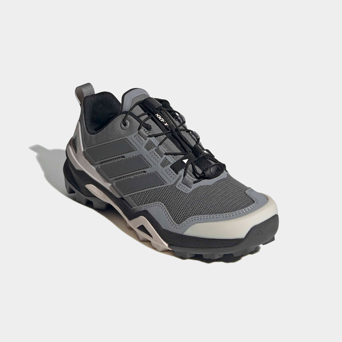 Женские кроссовки Adidas TERREX Terrex Skychaser Hiking, цвет: Серый / Розовато-лиловый — фото 2