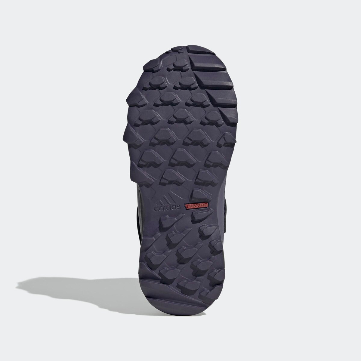 Детские ботинки Adidas TERREX Snow CW, цвет: Сливовый / Аквамариновый — фото 7