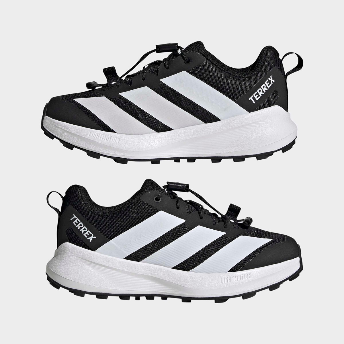Детские кроссовки Adidas TERREX Terrex Agravic, цвет: Чёрный / Белый — фото 9