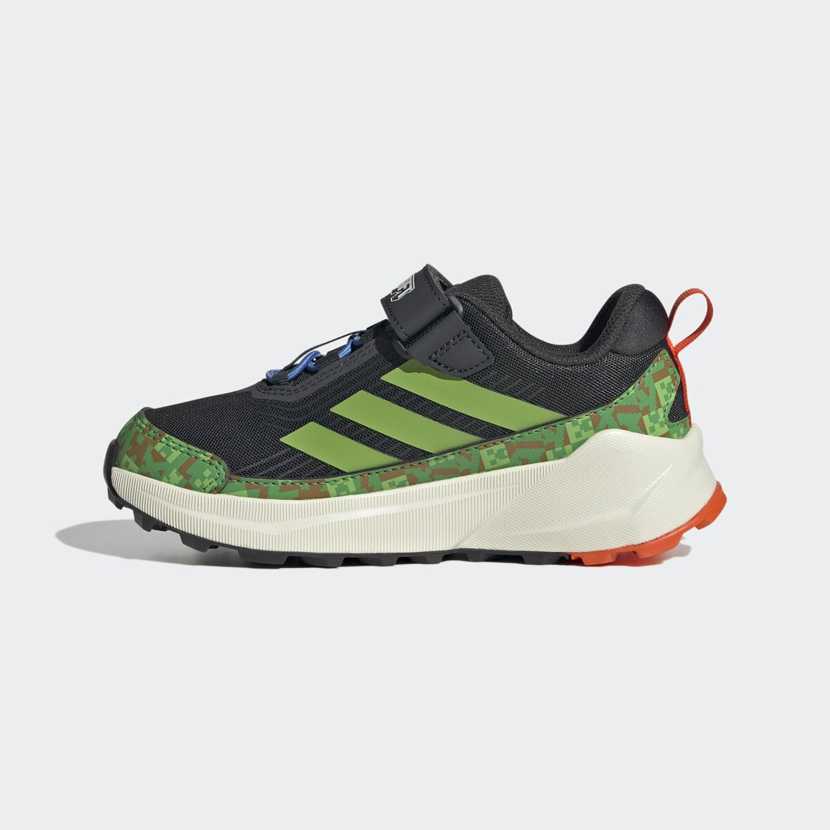 Детские кроссовки Adidas TERREX Terrex Trailmaker 2 CF Mcft, цвет: Карбоновый / Лаймовый — фото 4