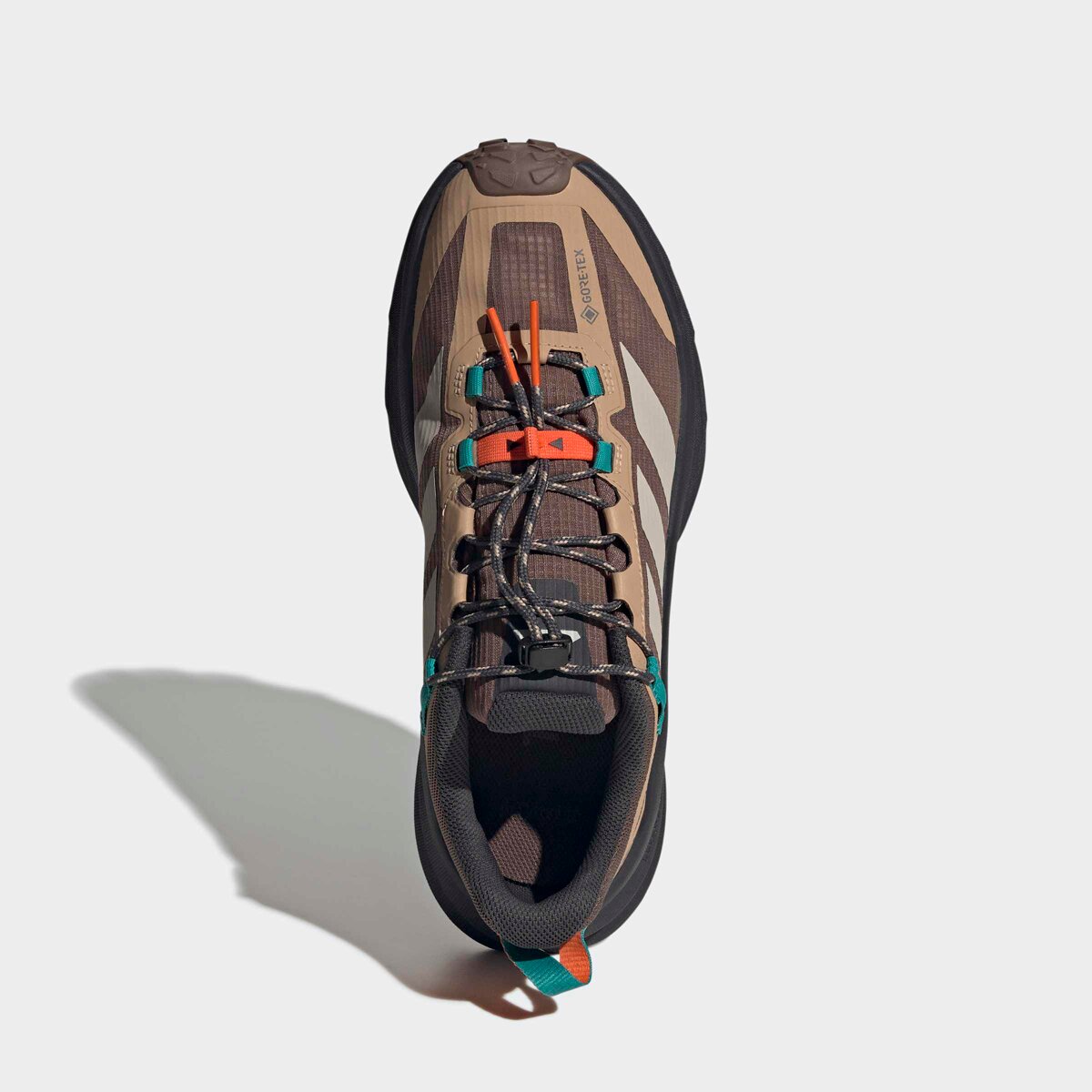 Мужские кроссовки Adidas TERREX Terrex Freehiker SL GTX, цвет: Земляной / Бирюзовый — фото 11