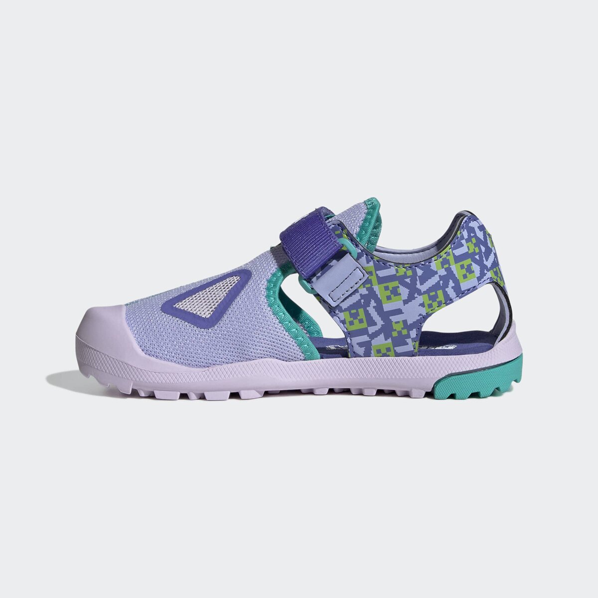 Детские сандалии Adidas TERREX Terrex Captain Toey 2.0 Mcft Sandal, цвет: Фиолетовый / Кобальтовый синий — фото 4