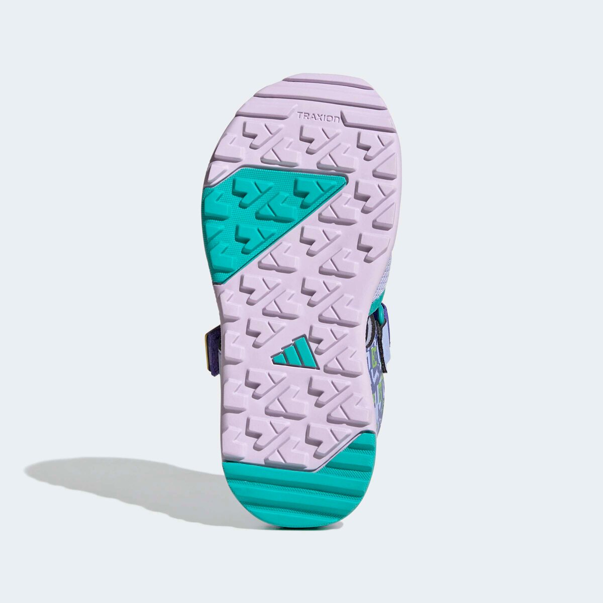 Детские сандалии Adidas TERREX Terrex Captain Toey 2.0 Mcft Sandal, цвет: Фиолетовый / Кобальтовый синий — фото 3