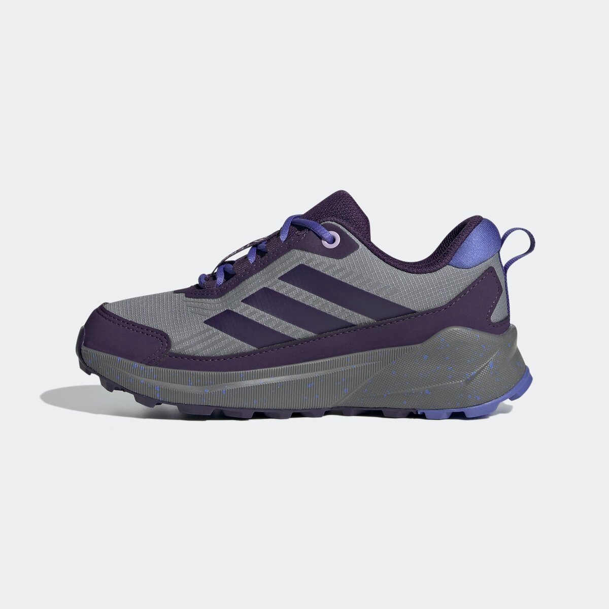 Детские кроссовки Adidas TERREX Terrex Trailmaker 2 RAIN.RDY Hiking, цвет: Серый / Сливовый — фото 4