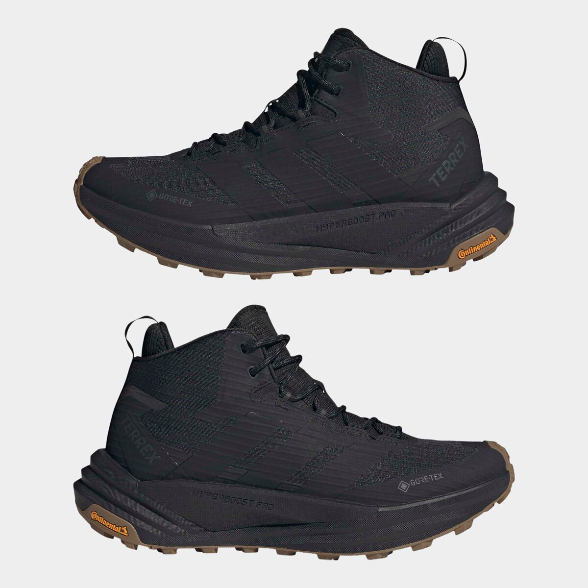 Мужские ботинки Adidas TERREX Terrex Freehiker 3 Mid GTX Hiking Boot, цвет: Чёрный / Коричневый — фото 9