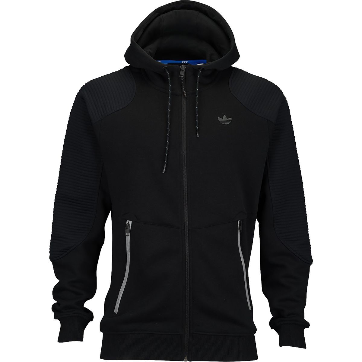 Adidas Sport Luxe Moto FullZip Hoodie Men's Clothing