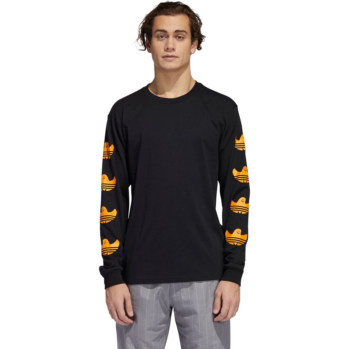 long sleeve adidas top mens