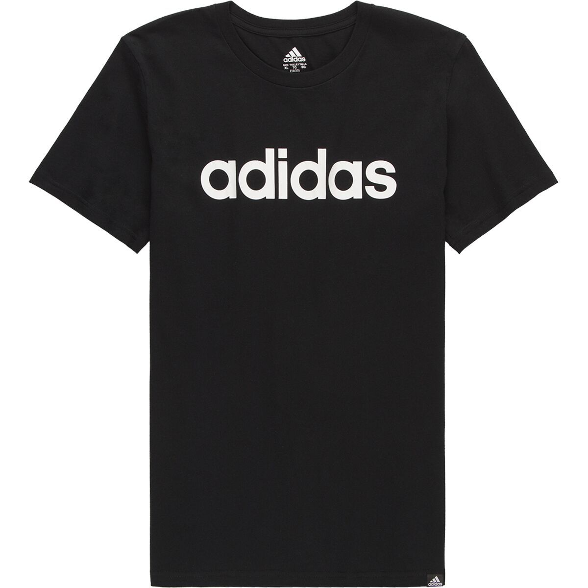 Adidas Replenish Heather Linear Logo T-Shirt - Boys' - Kids