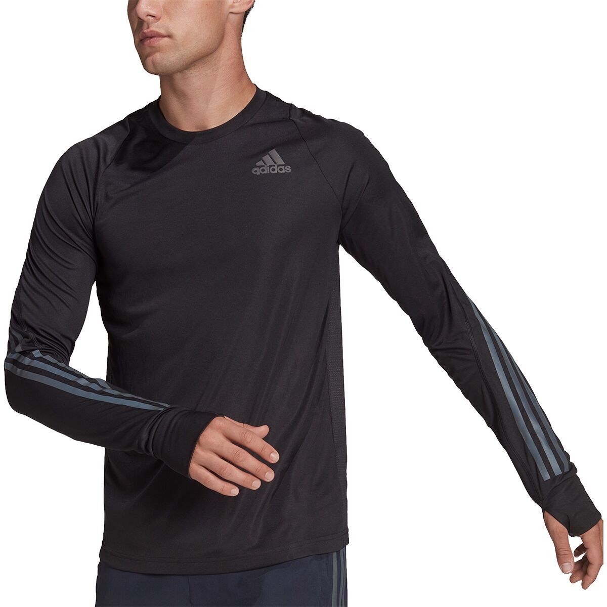 Adidas Run Icon Long-Sleeve Shirt - Men's - Clothing