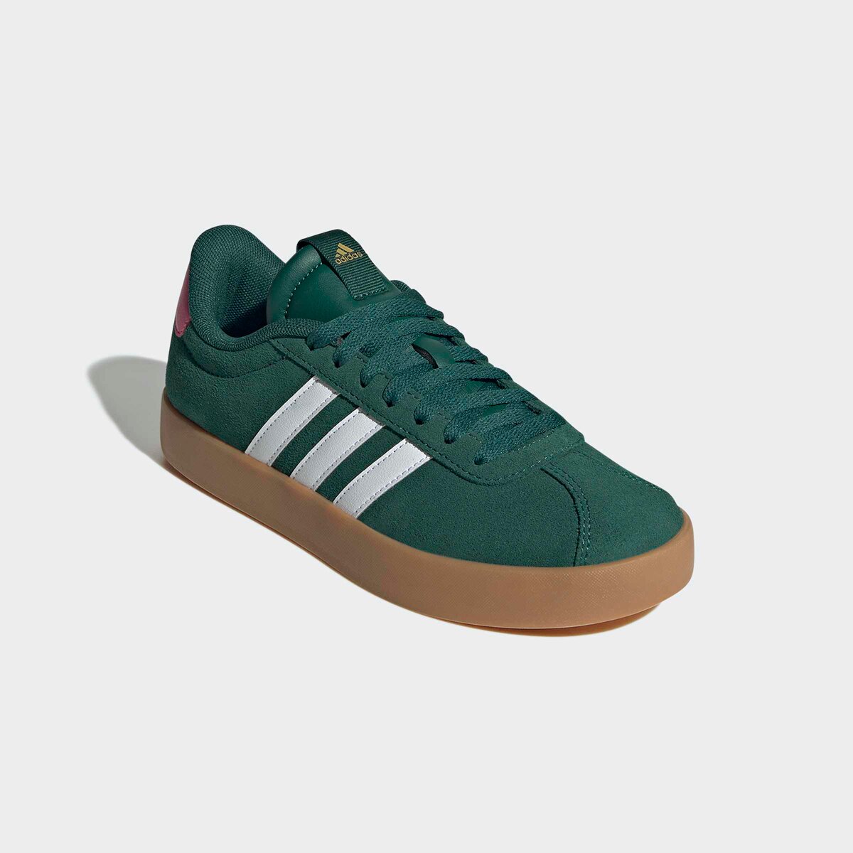 Женские кроссовки Adidas VL Court 3.0 Shoe, цвет: Зелёный / Облачный белый — фото 5