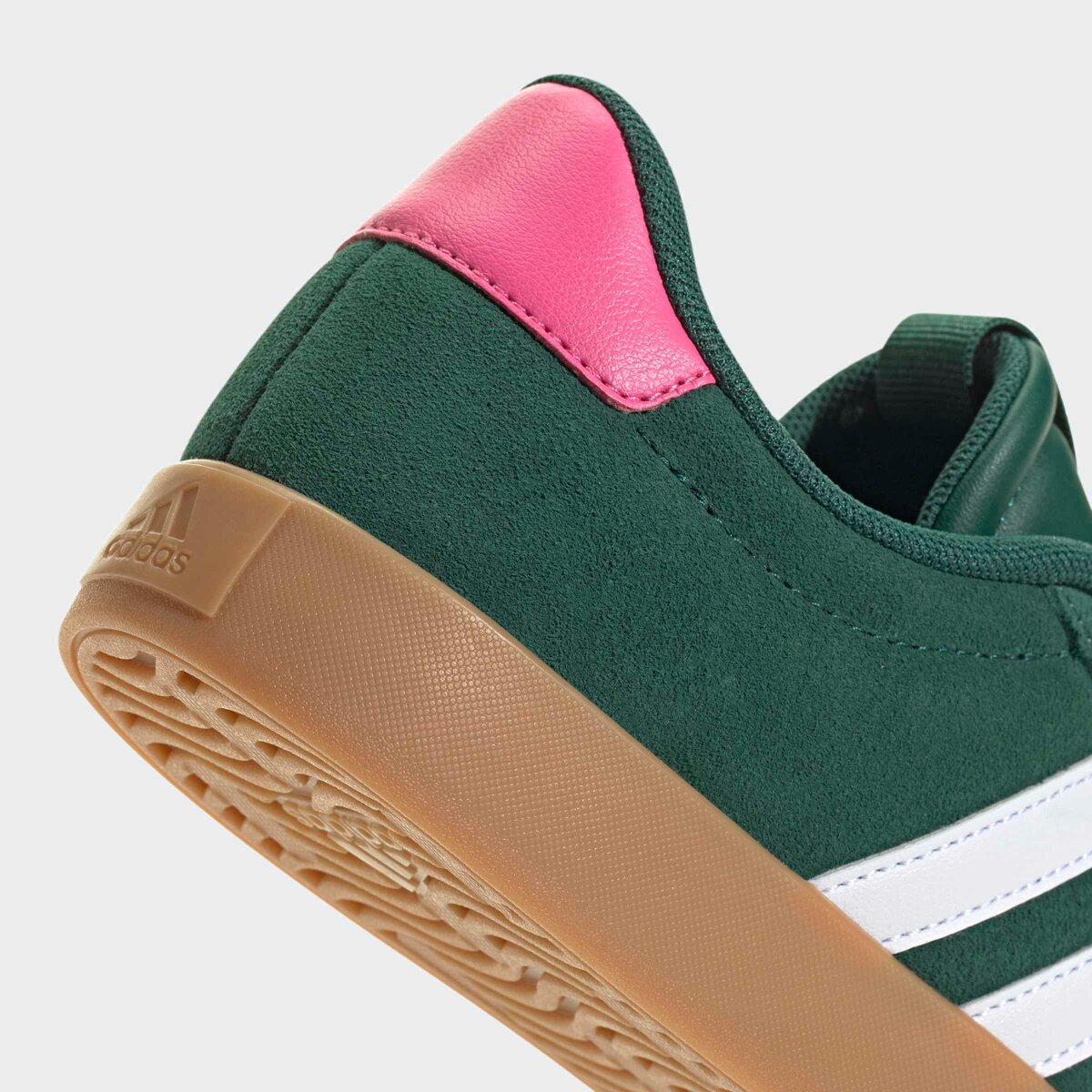 Женские кроссовки Adidas VL Court 3.0 Shoe, цвет: Зелёный / Облачный белый — фото 7