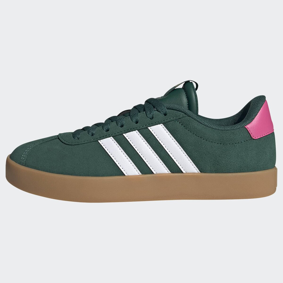Женские кроссовки Adidas VL Court 3.0 Shoe, цвет: Зелёный / Облачный белый — фото 10