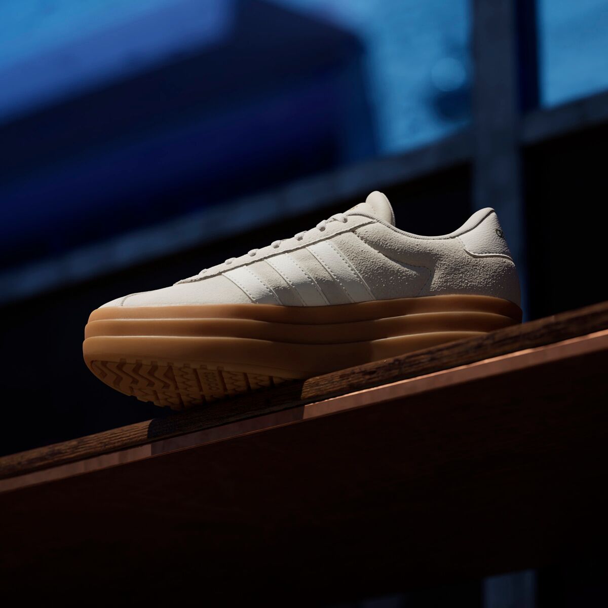 Женские кроссовки Adidas VL Court Bold, цвет: Белый — фото 5