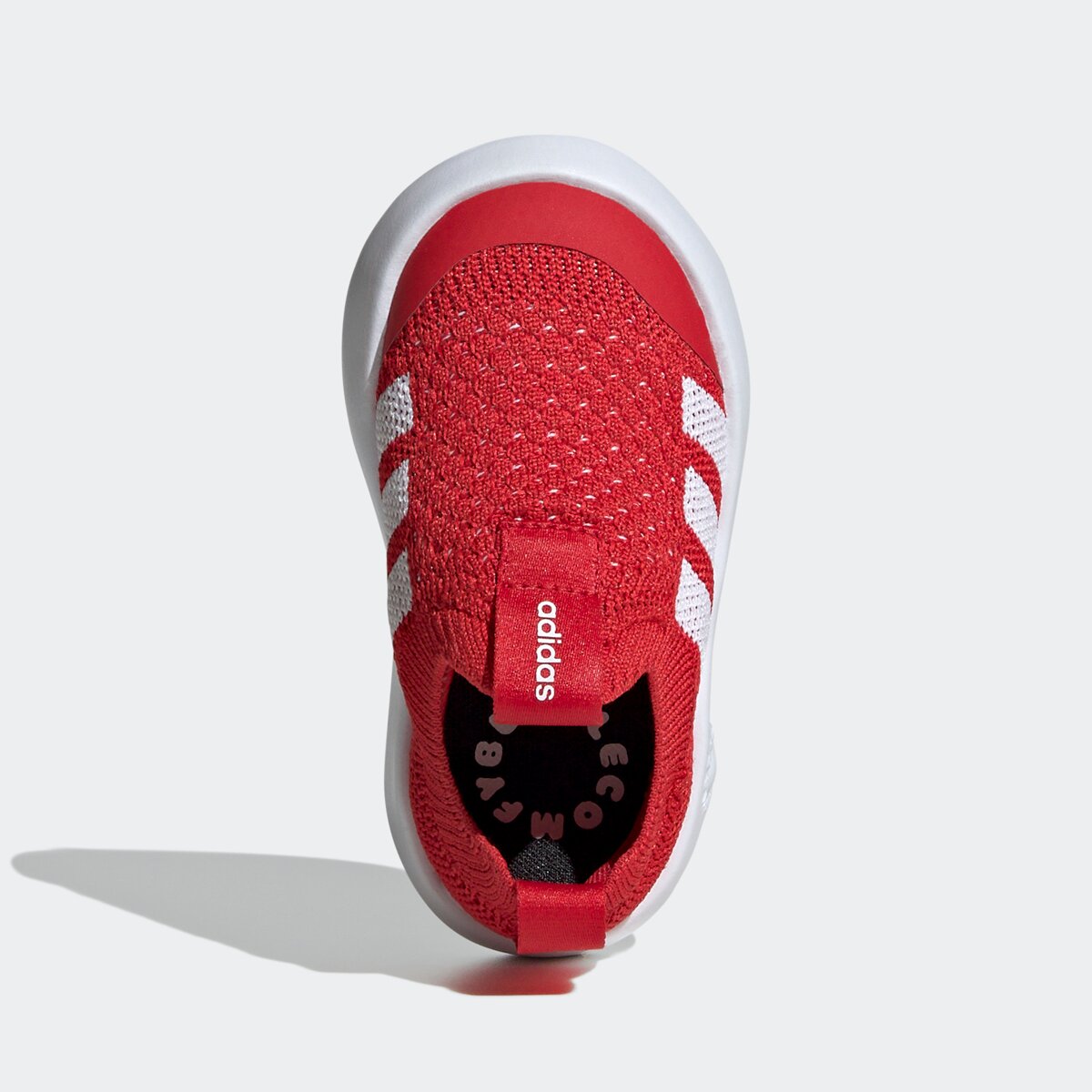 Детские кроссовки Adidas Bubblecomfy Shoe - Toddlers', цвет: Алый / Белый — фото 2