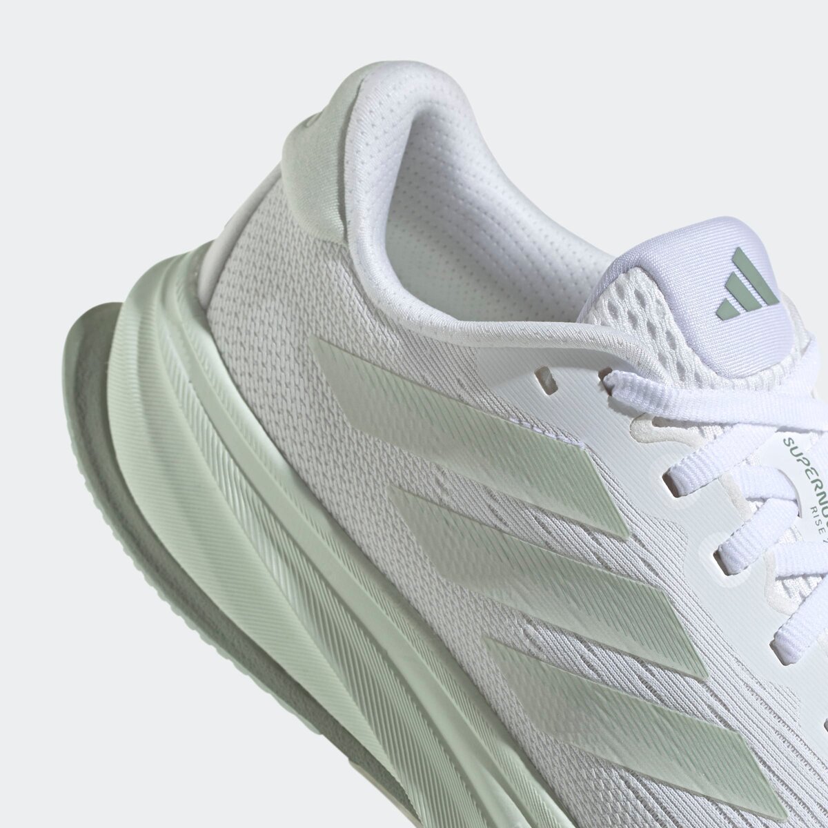 Женские кроссовки Adidas Supernova Rise 2 Running, цвет: Белый / Нефритовый — фото 7