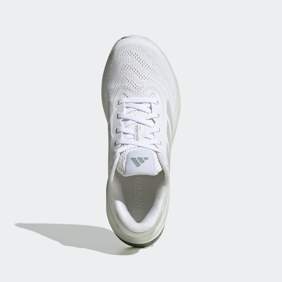 Женские кроссовки Adidas Supernova Rise 2 Running, цвет: Белый / Нефритовый — фото 2