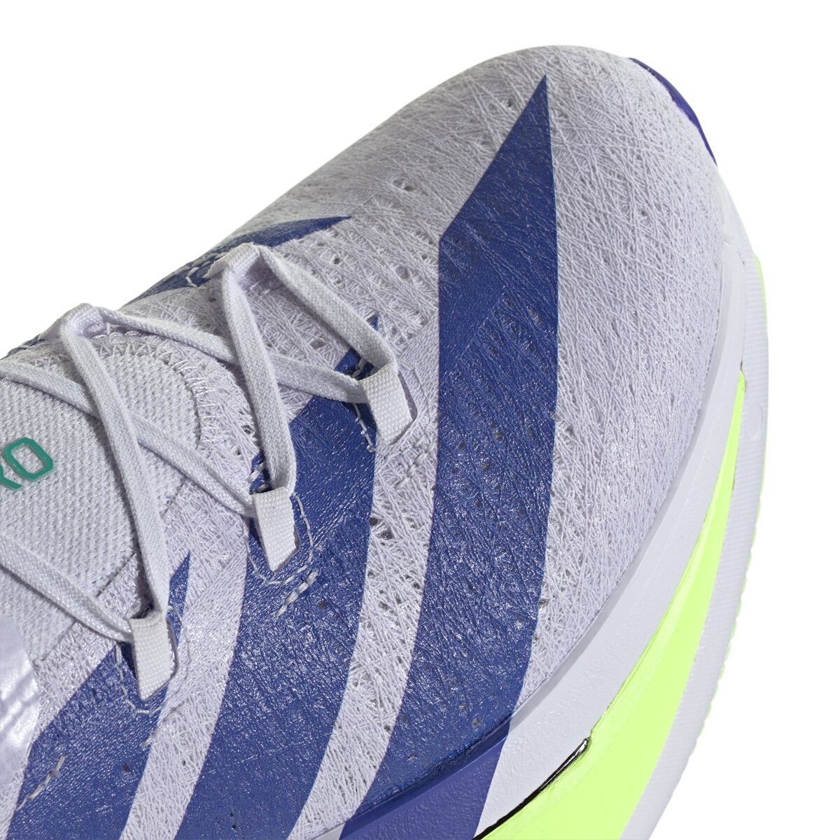 Кроссовки Adidas Adizero Prime X3 Strung Running, цвет: Фиолетовый / Зелёный — фото 3