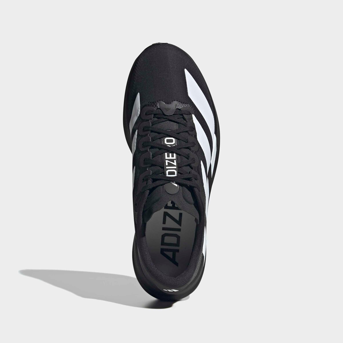 Мужские кроссовки Adidas Adizero Evo SL Woven Running, цвет: Чёрный / Белый — фото 2