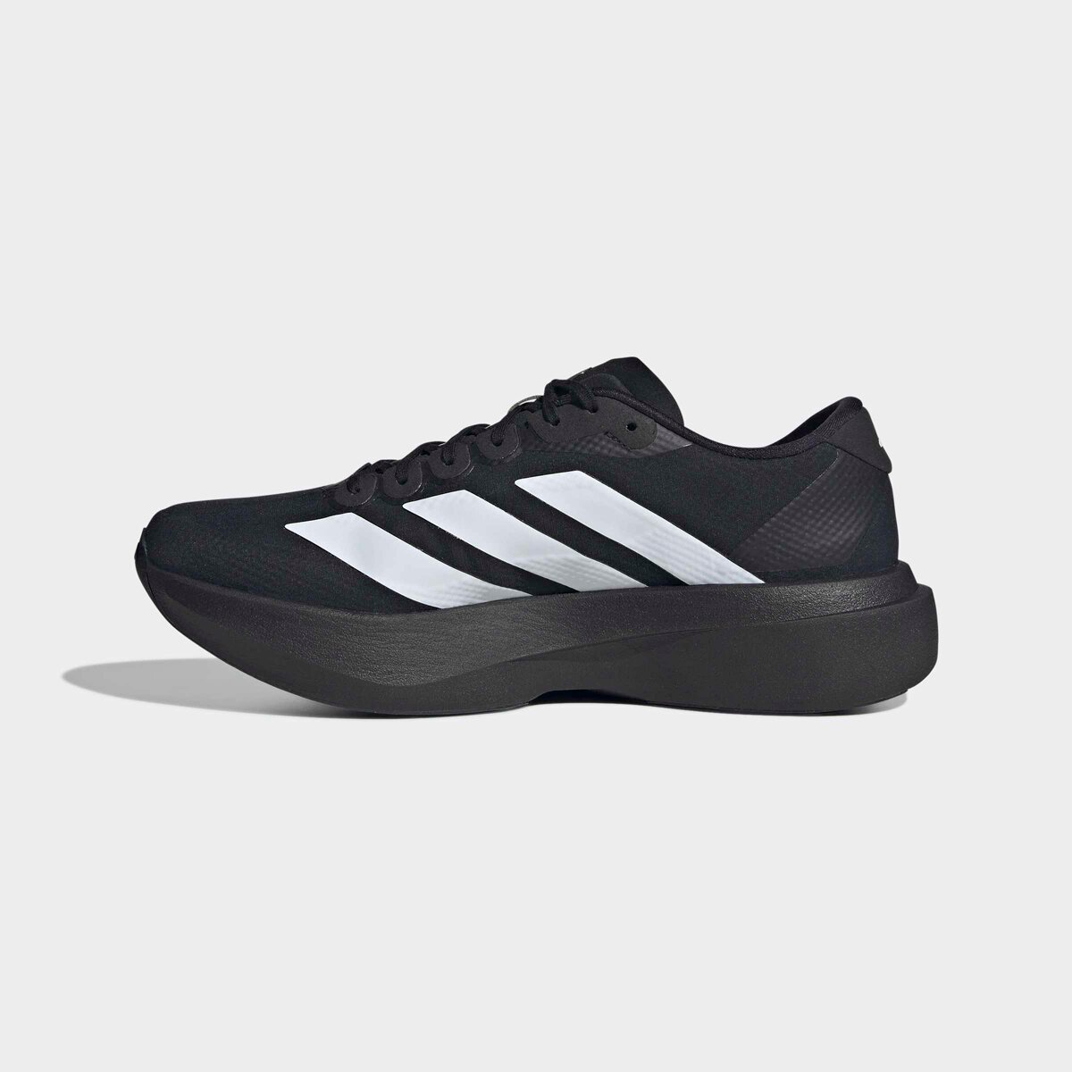 Мужские кроссовки Adidas Adizero Evo SL Woven Running, цвет: Чёрный / Белый — фото 4