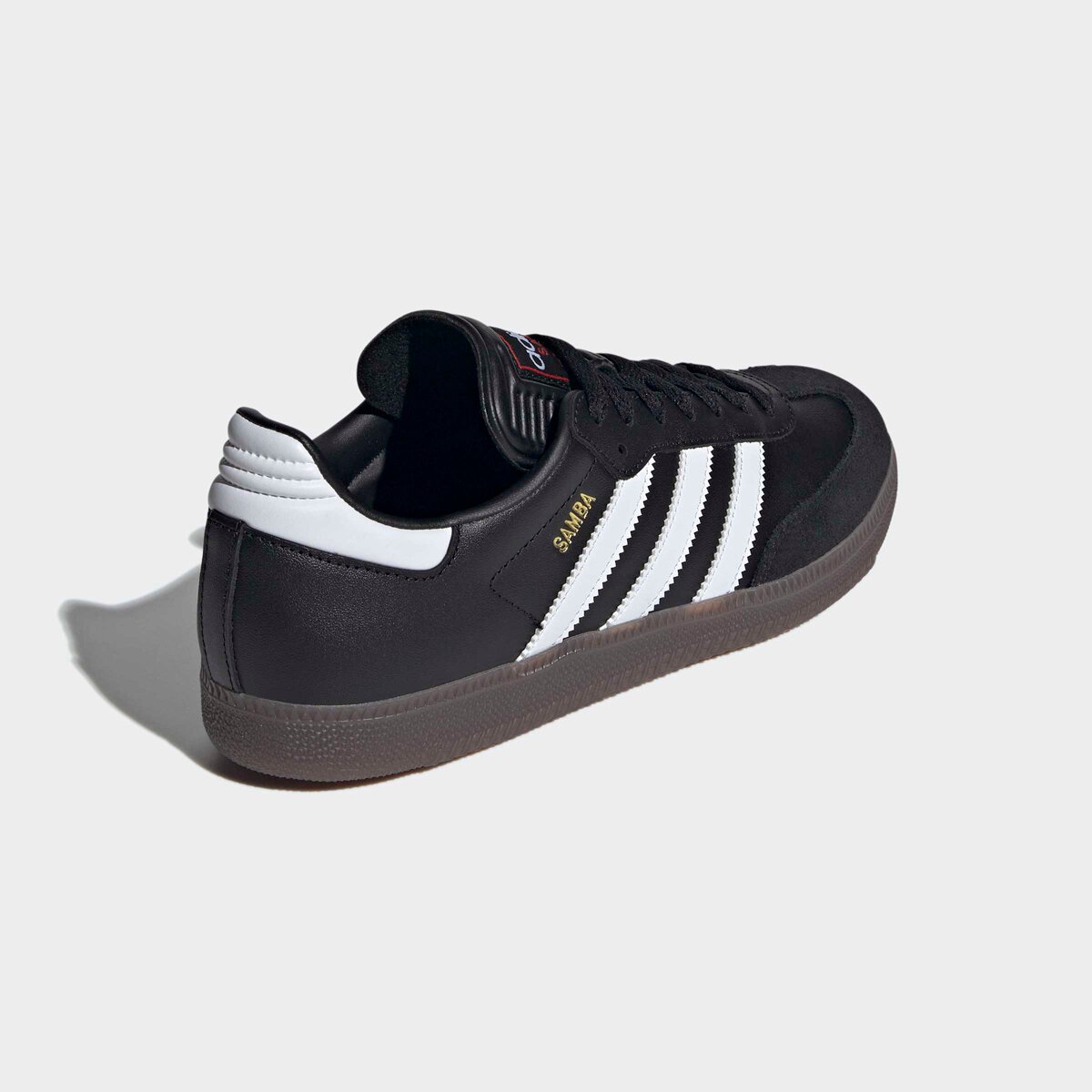 Кроссовки Adidas Samba, цвет: Чёрный / Белый — фото 5