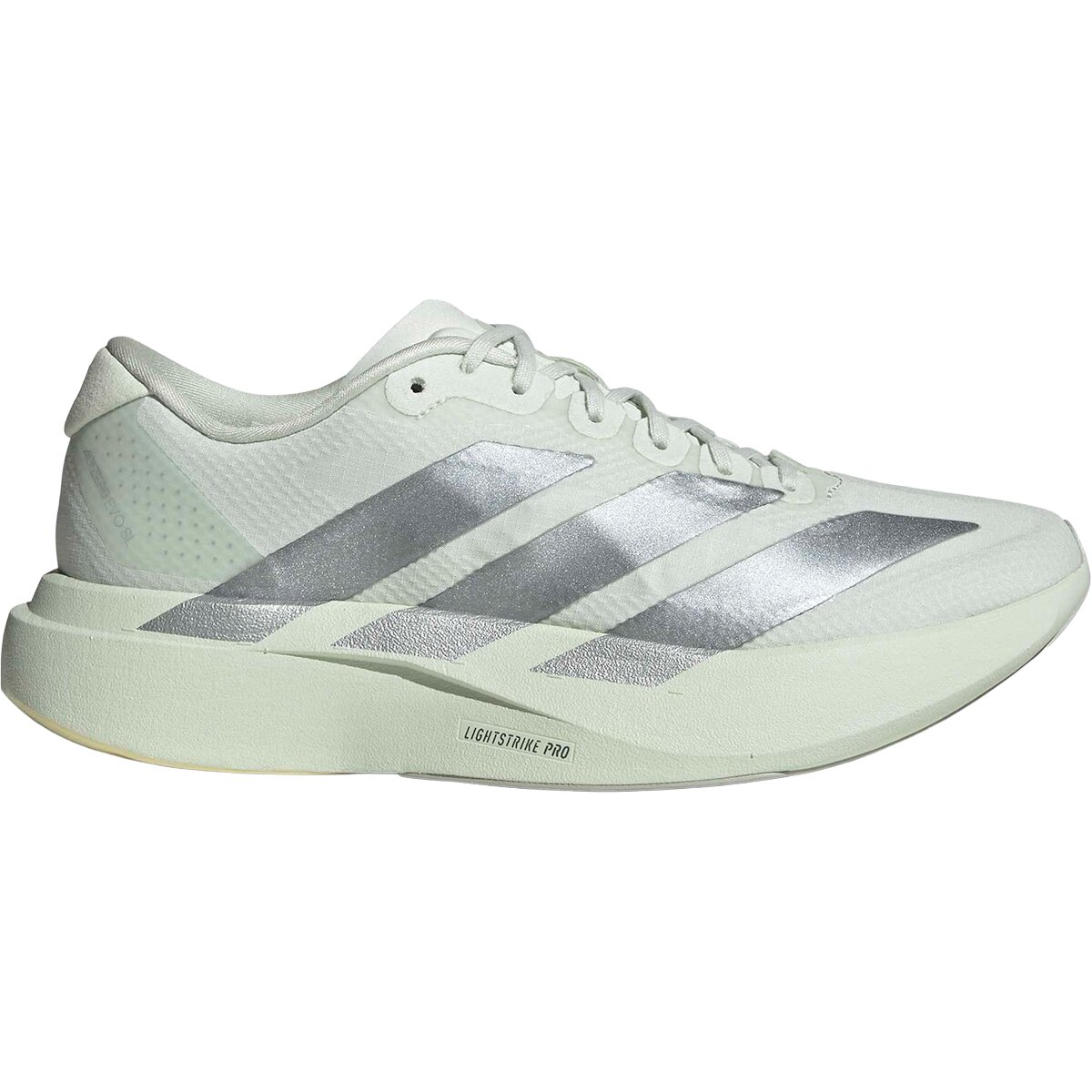 Женские кроссовки Adidas Adizero Evo SL Woven Running, цвет: Нефритовый / Серый