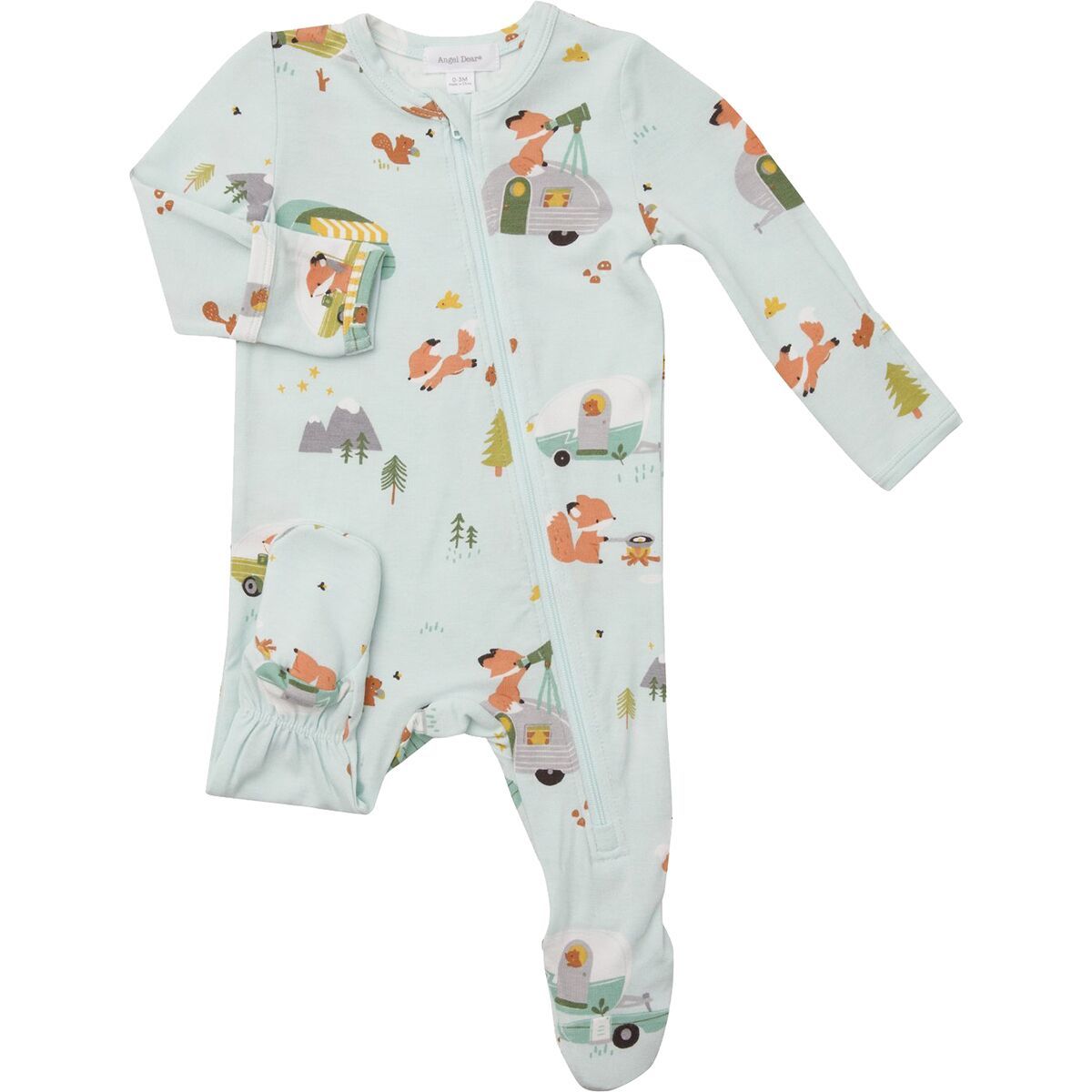 Angel Dear Zipper Footie Pajamas Infants' Kids