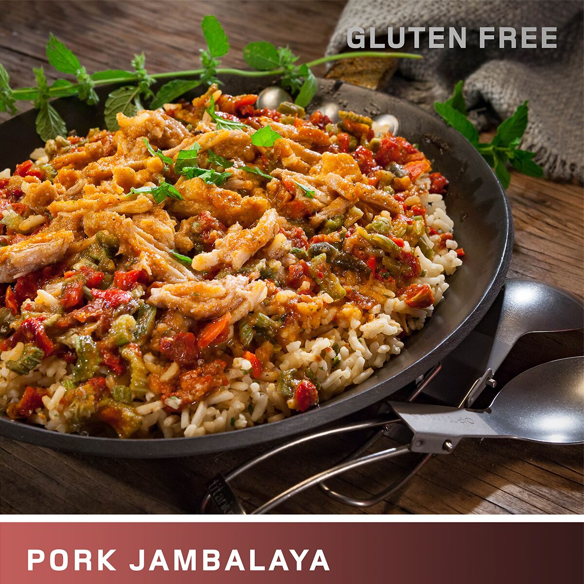 AlpineAire Pork Jambalaya Hike & Camp