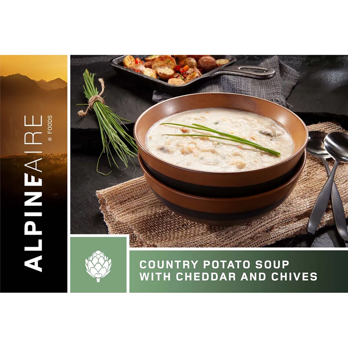 AlpineAire Country Potato Soup with Cheddar and Chives