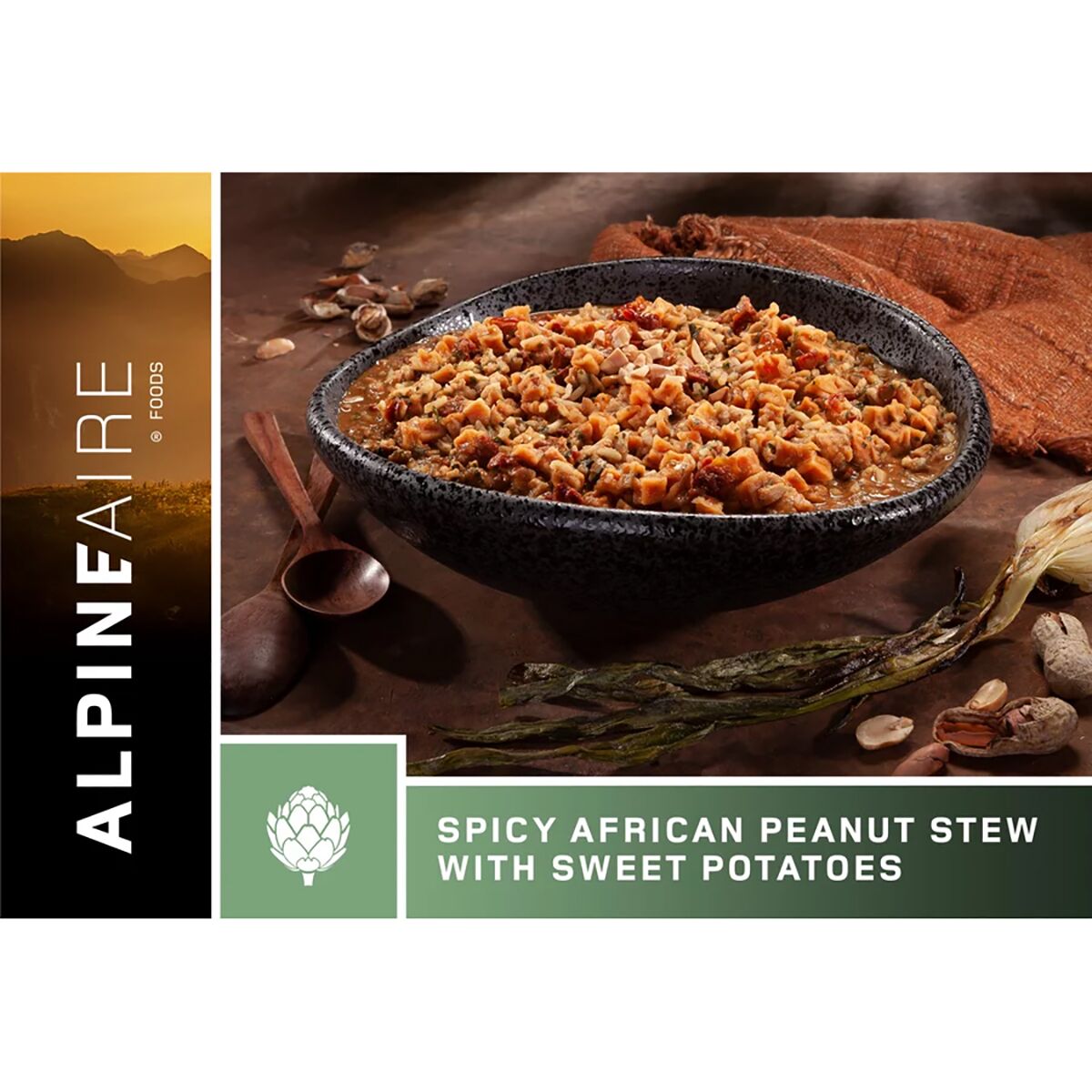AlpineAire Spicy African Peanut Stew with Sweet Potatoes