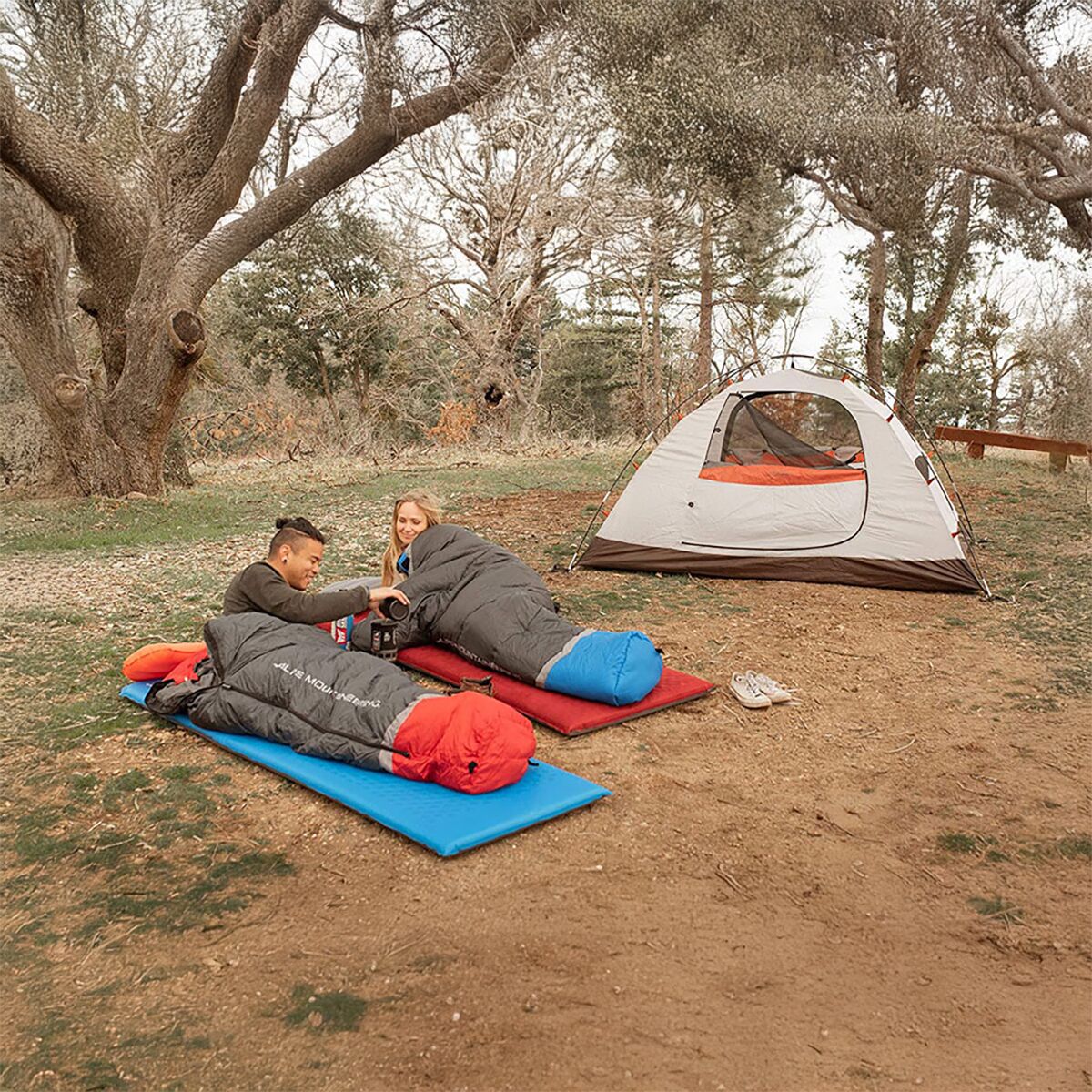 Снаряжение ALPS Mountaineering Flexcore XL Sleeping Pad, цвет: Синий — фото 5