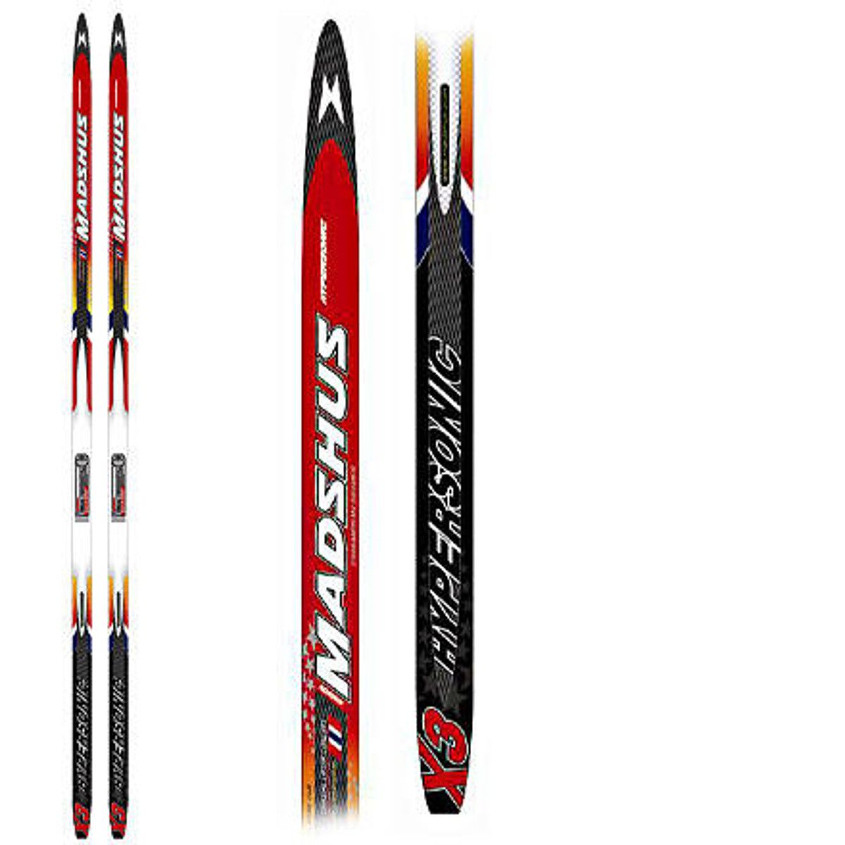 Madshus Hypersonic 3 x 3 SC Skate Ski Ski