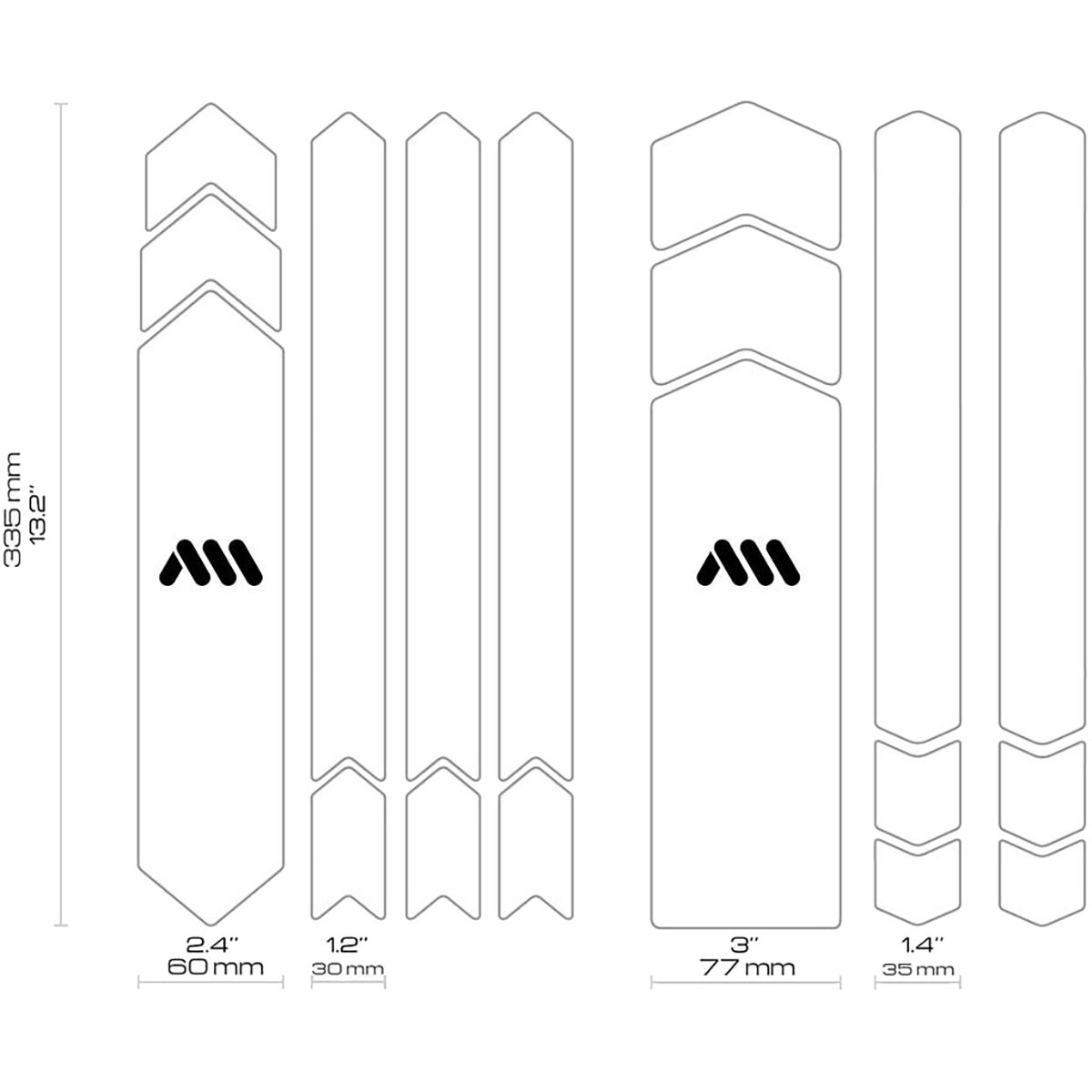 All Mountain Style Honeycomb Frame Guard XXL