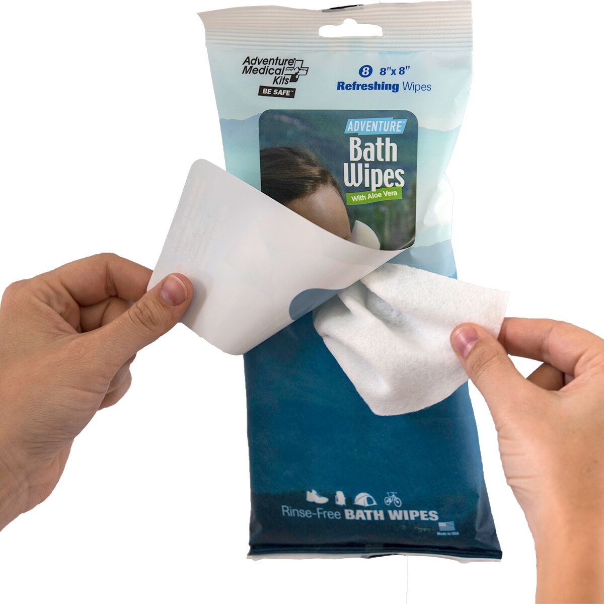 Adventure Medical Kits Adventure Bath Wipes Travel