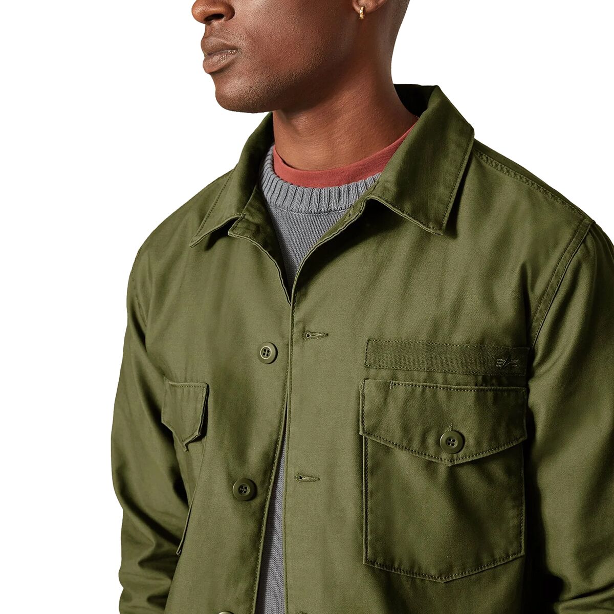 Alpha Industries Fatigue Shirt Jacket Men's Clothing