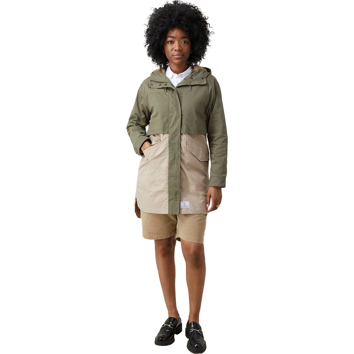 Alpha Industries Colorblock Hooded Jacket - Women´s