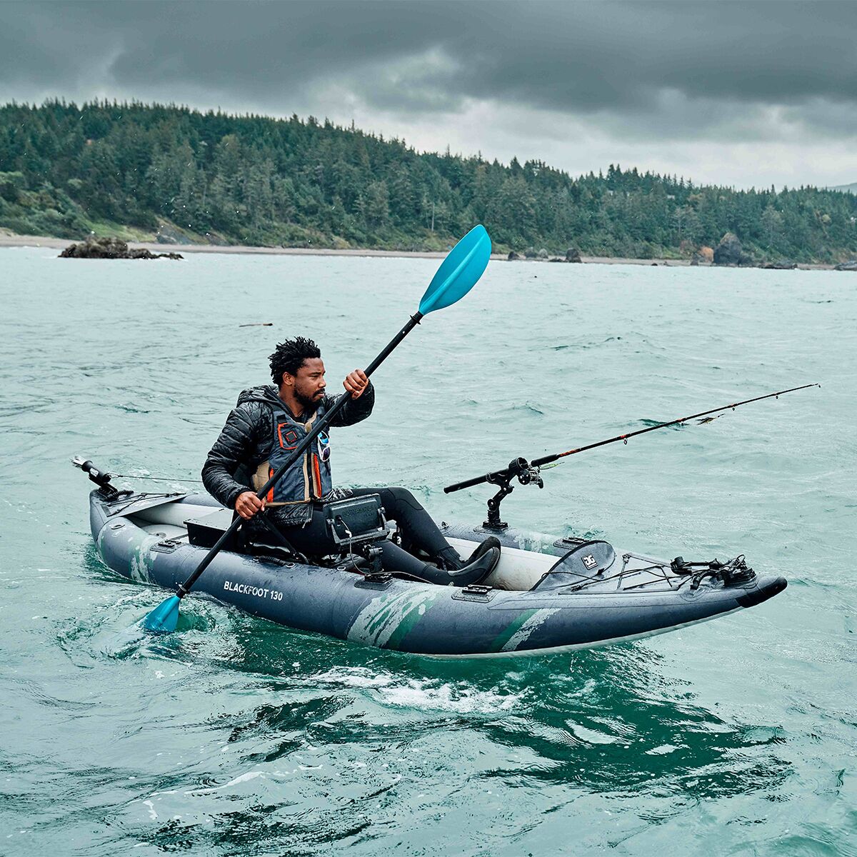 Aquaglide Blackfoot Angler 130 Inflatable Kayak Paddle