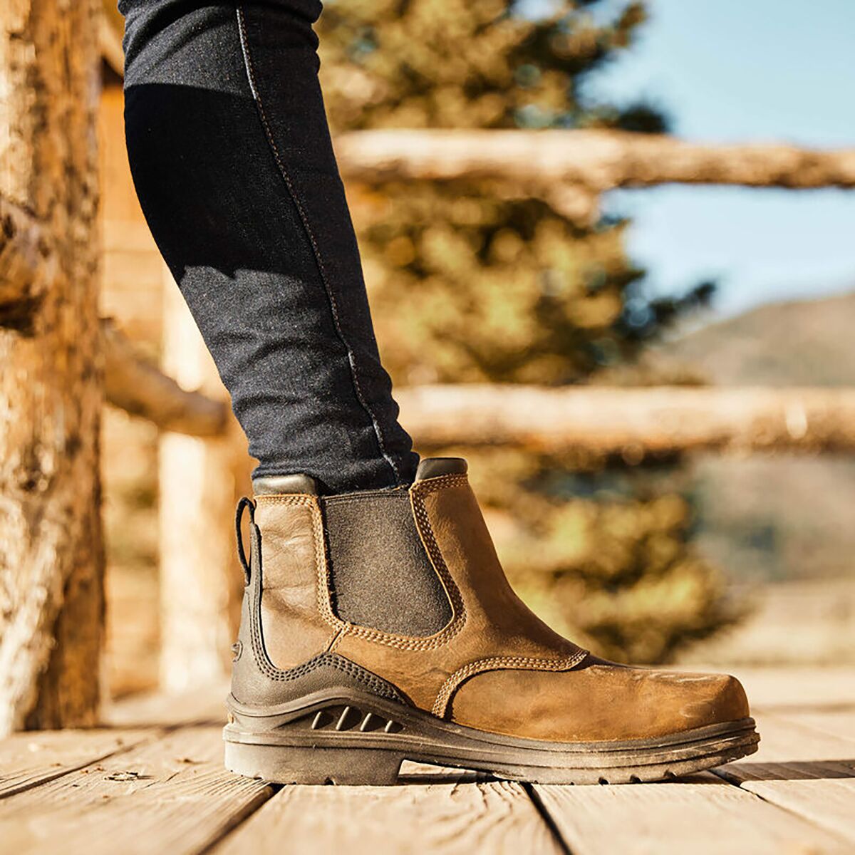 Bottes Ariat Barnyard Twin Gore II H2O Marron - Taille 12 D, Homme, Neuves, Imperméables