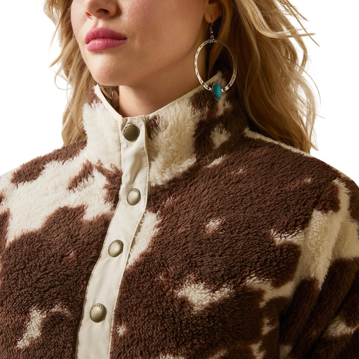 Ariat Berber Snap Front Sweatshirt Women's Clothing