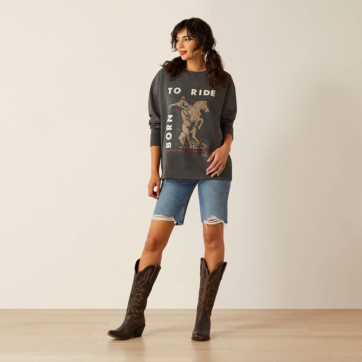 Ariat Oversized Crew Sweatshirt - Women´s