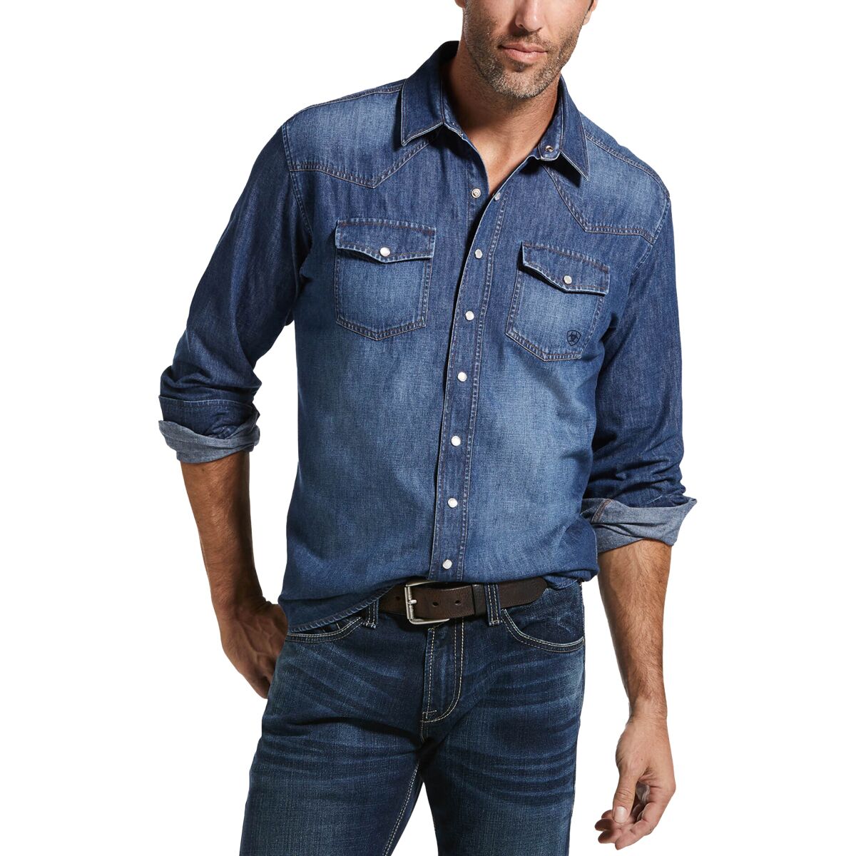 thumbnail image 2 of Ariat / Men's Hinston Retro Fit Shirt 2 of 10
